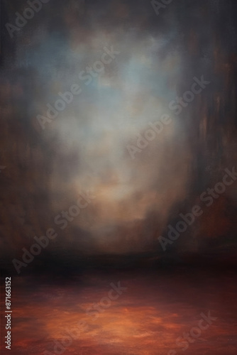Old master portrait background. Oil painting texture photography backdrop