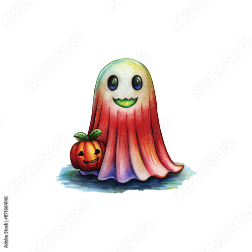 Halloween Sticker Set! This vector collection delivers a wicked assortment of icons celebrating the eerie excitement of All Hallows' Eve.