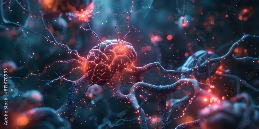 Visualizing the Influence of Brain Activity on Neural Network Innovation. Concept Neuroscience, Brain Activity, Neural Networks, Innovation, Visualization Visualizing the Influence of Brain Activity on Neural Network Innovation. Concept Neuroscience, Brain Activity, Neural Networks, Innovation, Visualization