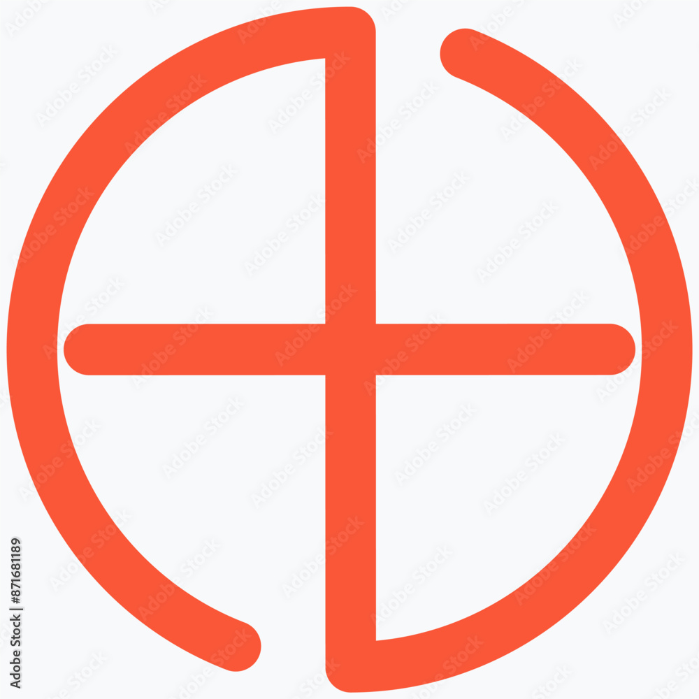 Cross icon in a red circle. Vector image of a prohibitory action. Cross icon in a red circle. Vector image of a prohibitory action.