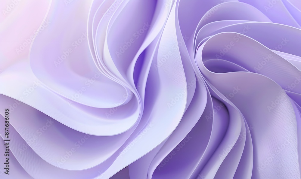 Obraz premium Regular purple gradient curve neatly organized from low to high., Generative AI