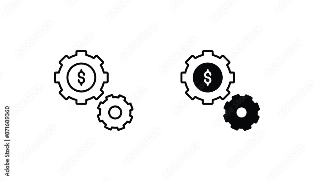 Management icon design with white background stock illustration Management icon design with white background stock illustration