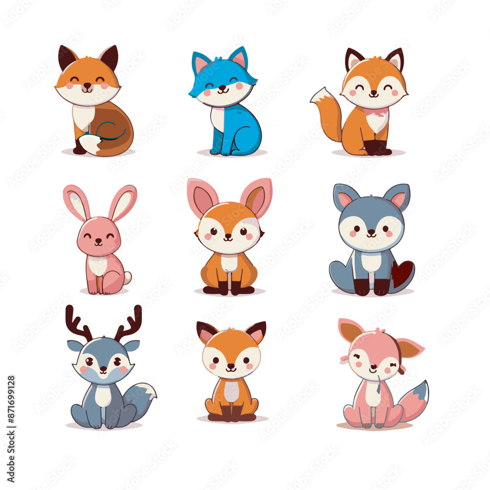cat silhouette vector bundle