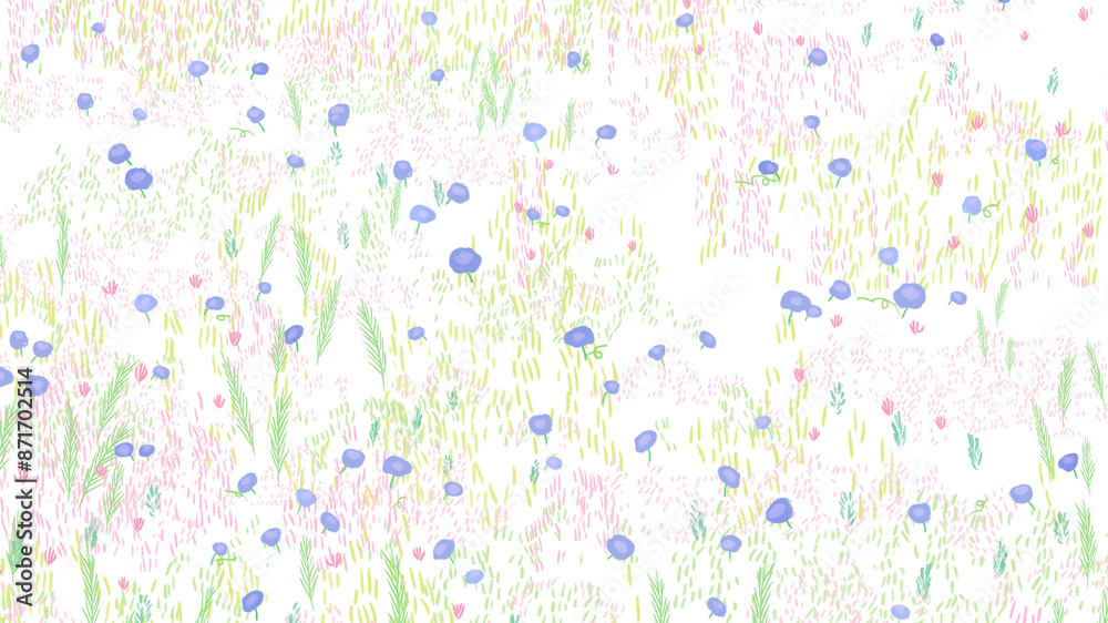 Sketched png summer flower pattern transparent background Sketched png summer flower pattern transparent background