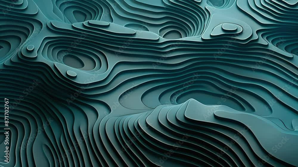 Abstract topographic map design with layered contour lines.
Abstract topographic map design with layered contour lines.