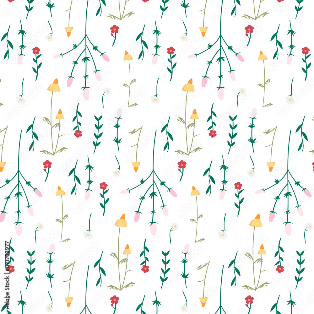 Png wildflower pattern transparent background Png wildflower pattern transparent background