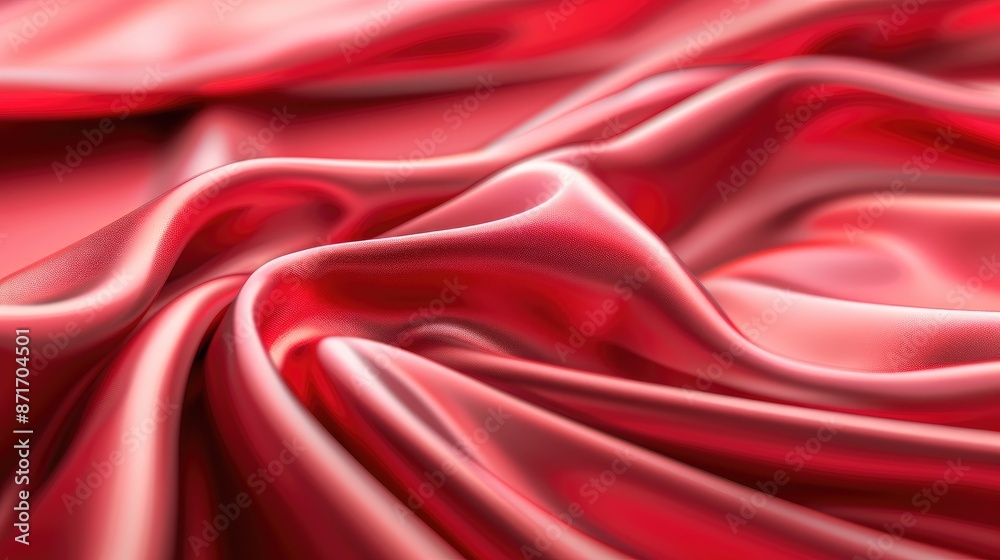 Obraz premium Fabric texture with a smooth surface and solid color