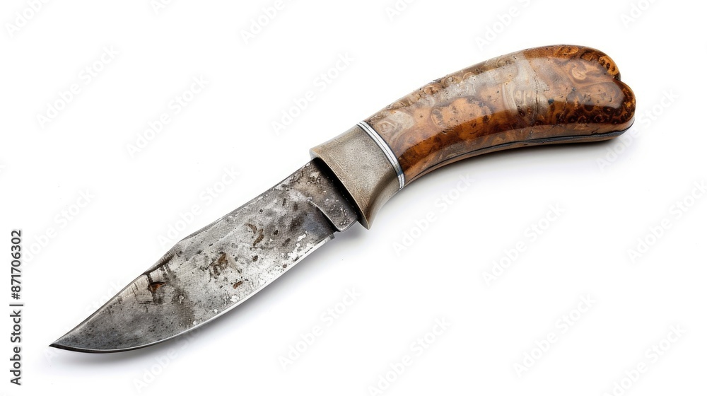Versatile knife on white background Versatile knife on white background