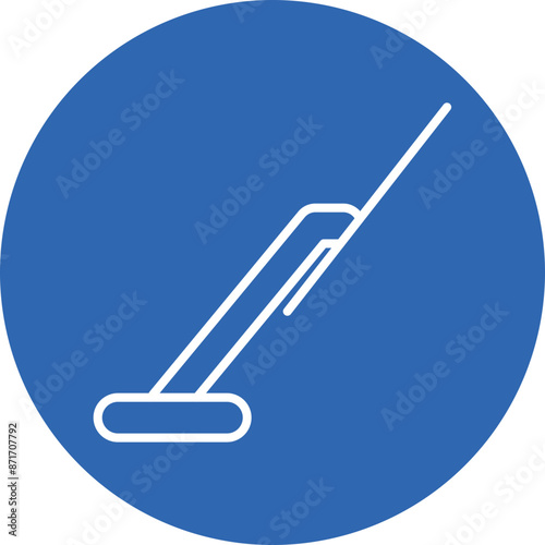 Wiper Blade line circle icon