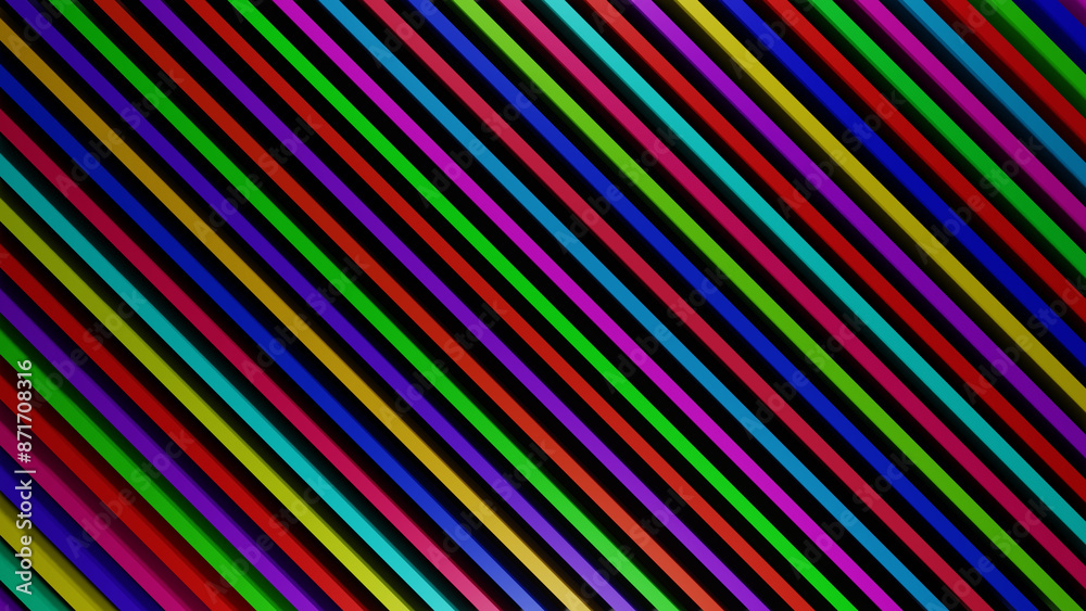 Colorful Line Abstract Colorful Line Abstract