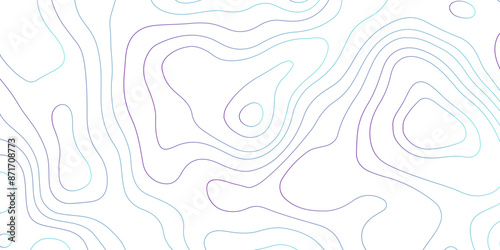 Abstract design with seamless pattern with lines topographic map. geographic mountain relief. retro topographic map. geographic contour map paper texture. terrain path isolated on a background.