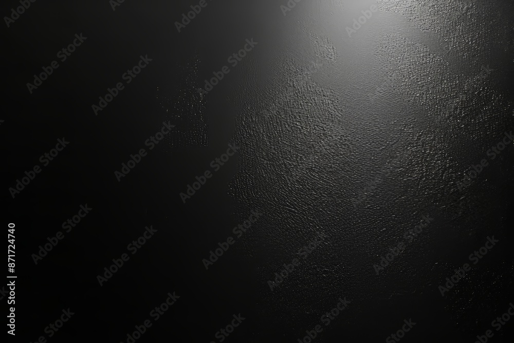 Obraz premium Textured black plastic background. Close-up.
