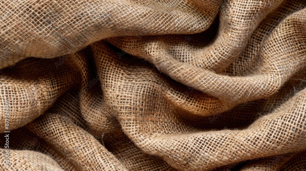 Beige jute bag texture Beige jute bag texture