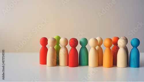 Diversity workplace inclusivity office concept leadership teamwork world day cultural , generated by AI. High quality photo
