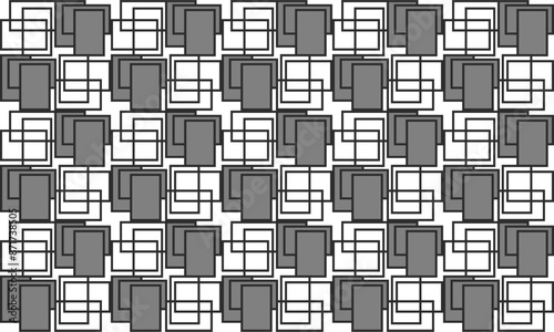 gray overlap square block patter repeat seamless pattern design for fabric printing or t-shirt screening paint, checkerboard chess