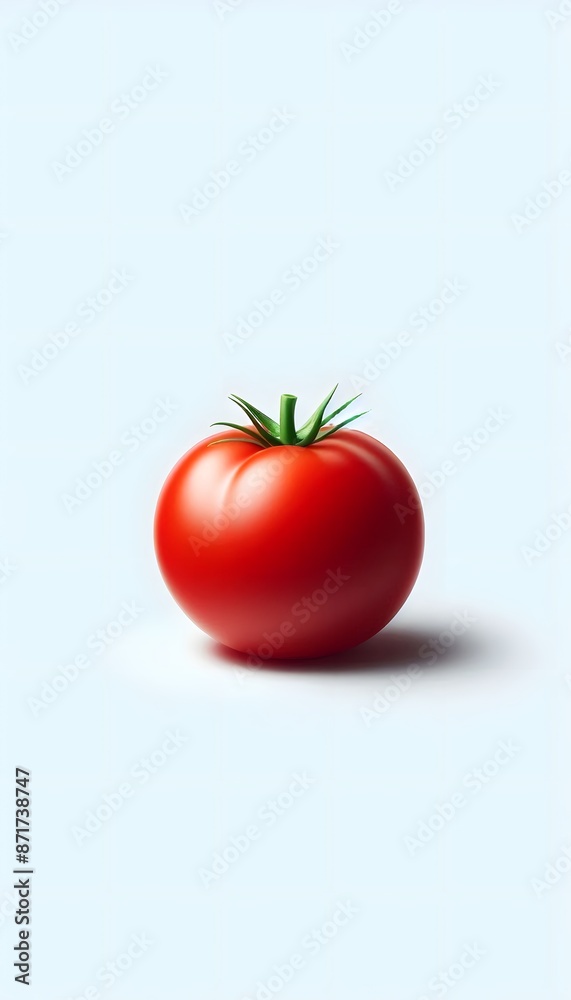 tomato on a white background tomato on a white background