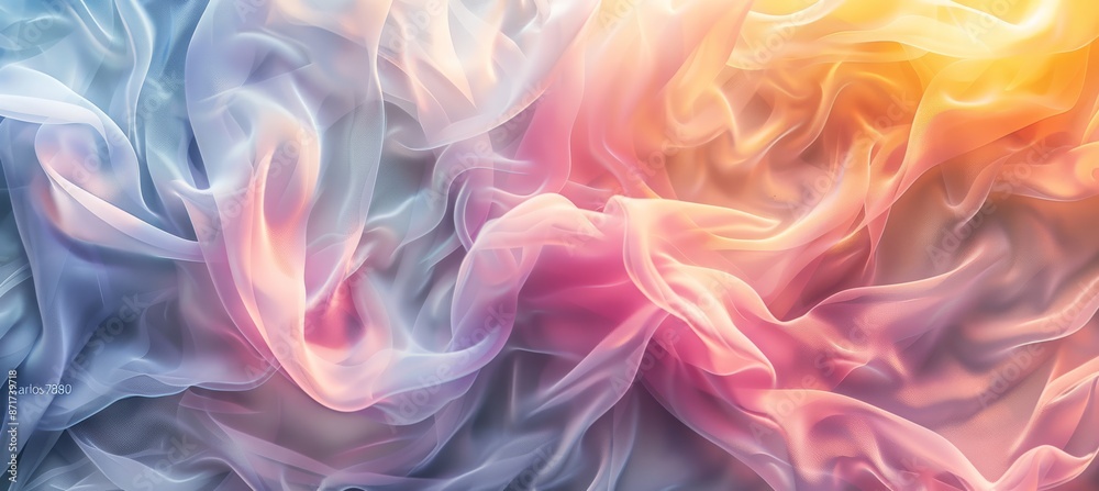 Dreamy Pastel Background with Blurred Edges Dreamy Pastel Background with Blurred Edges