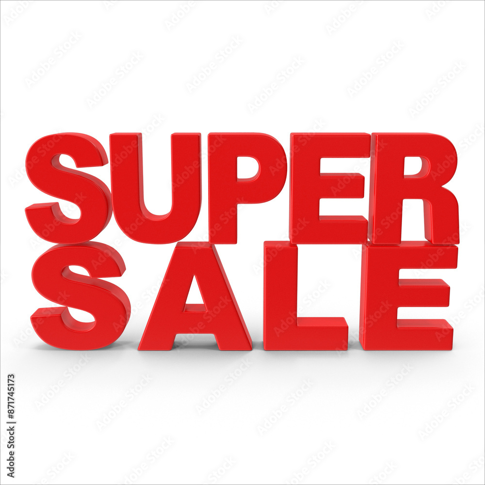 Sale Offer Discount 3D Illustration Symbol Image Sale Offer Discount 3D Illustration Symbol Image