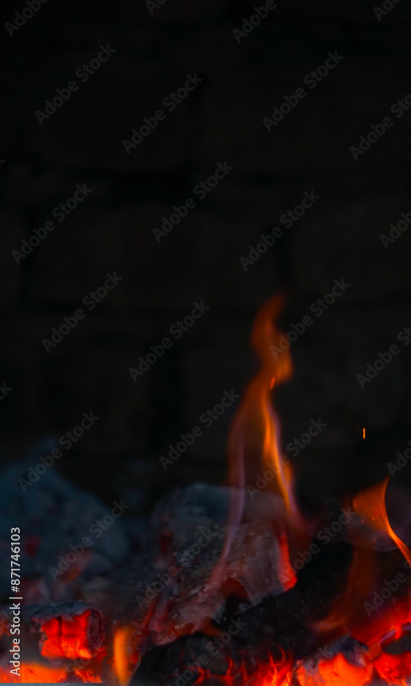 the fire burns red the fire burns red