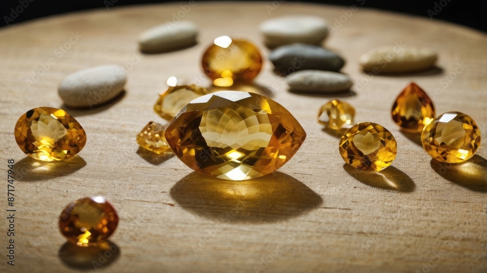 Feng Shui Items Citrine Crystals for Luck and Health. Balance the Flow of Energy Feng Shui Items Citrine Crystals for Luck and Health. Balance the Flow of Energy