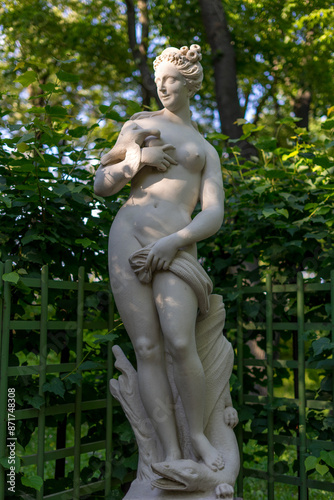 Summer Garden. Statue “Allegory of Voluptuousness