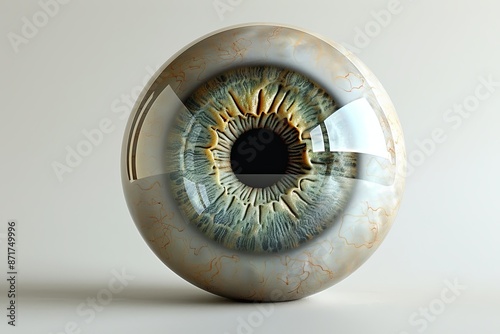 Big 3D eyes with high detail
