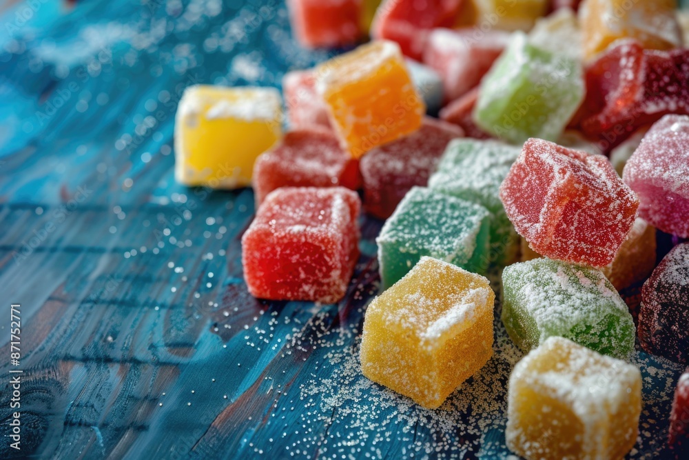 Close-up of gummy bears Close-up of gummy bears