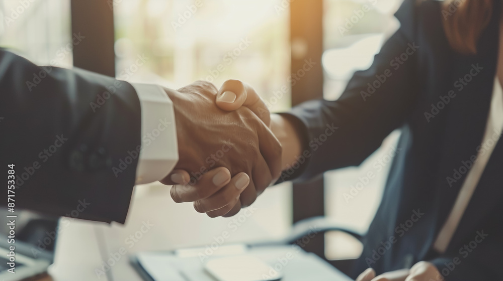 Business handshake with partners. Greeting. Contact. Continue cross networking, teamwork and communication linked to successful business. Business handshake with partners. Greeting. Contact. Continue cross networking, teamwork and communication linked to successful business.