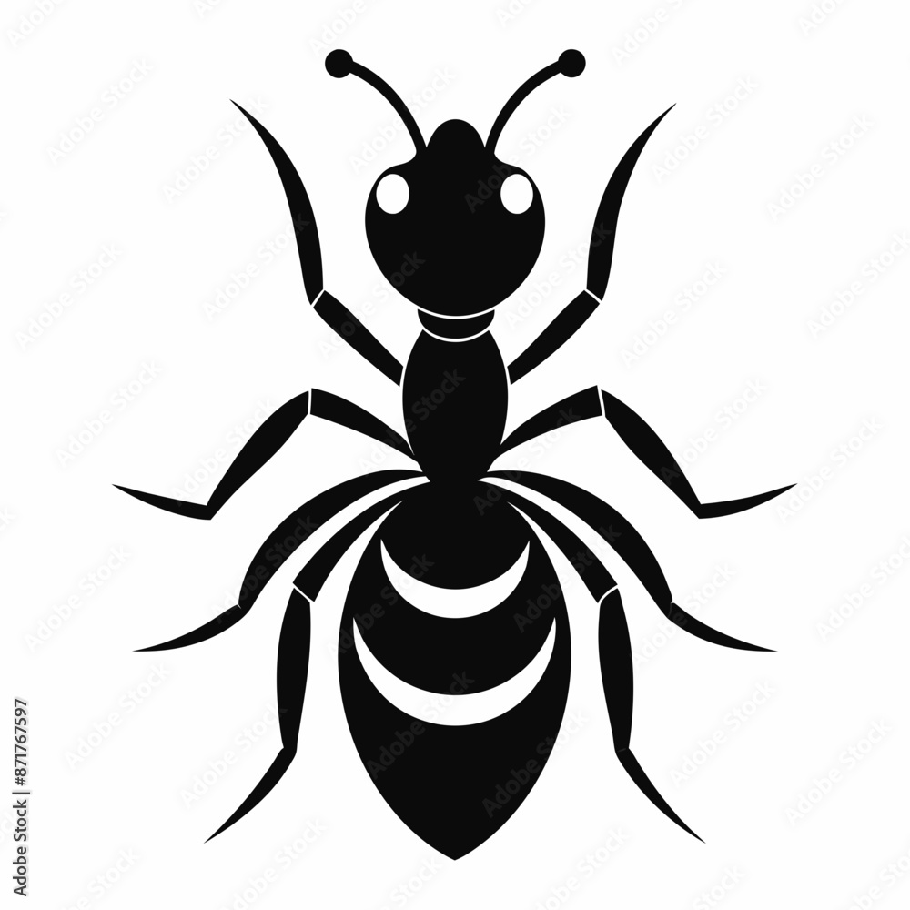 ant logo icon black shape white background ant logo icon black shape white background