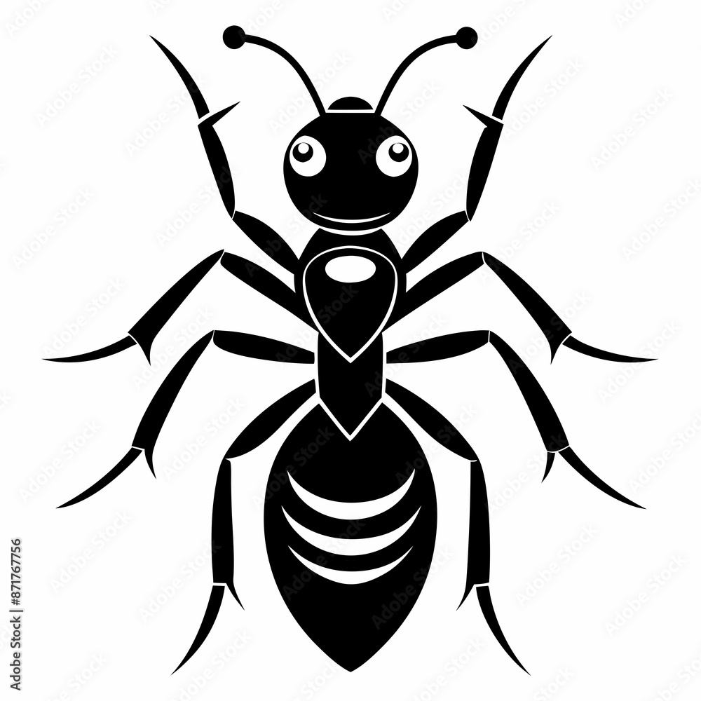 ant logo icon black shape white background ant logo icon black shape white background