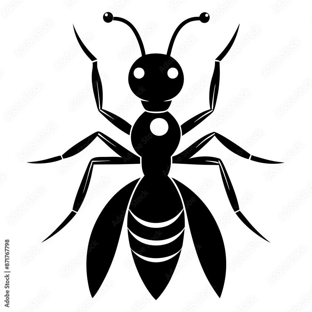ant logo icon black shape white background ant logo icon black shape white background