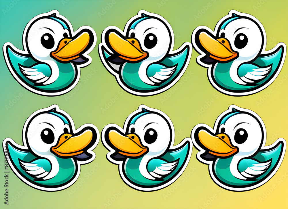 Obraz premium duck generative ai