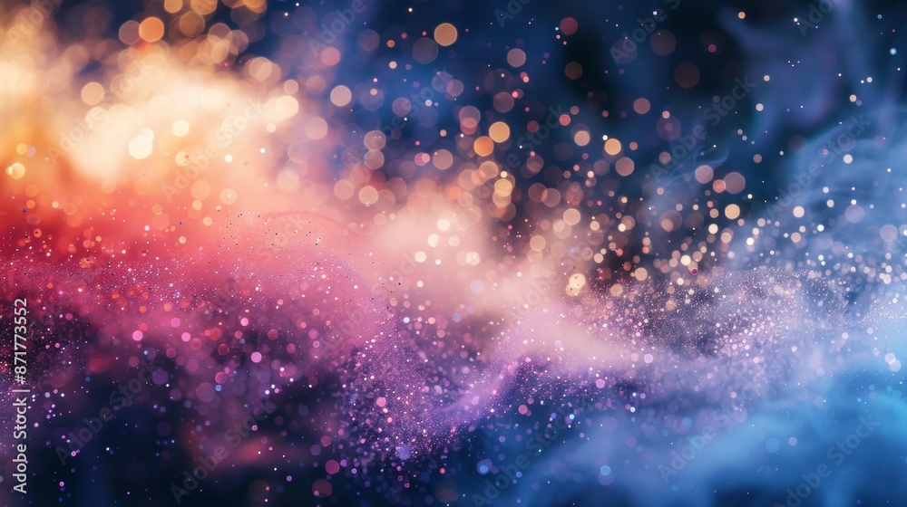 Colorful abstract bokeh and light particles Colorful abstract bokeh and light particles