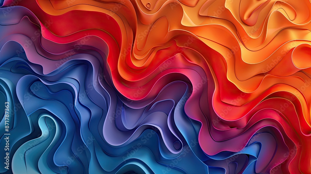 Subtle gradient background with flowing lines Subtle gradient background with flowing lines