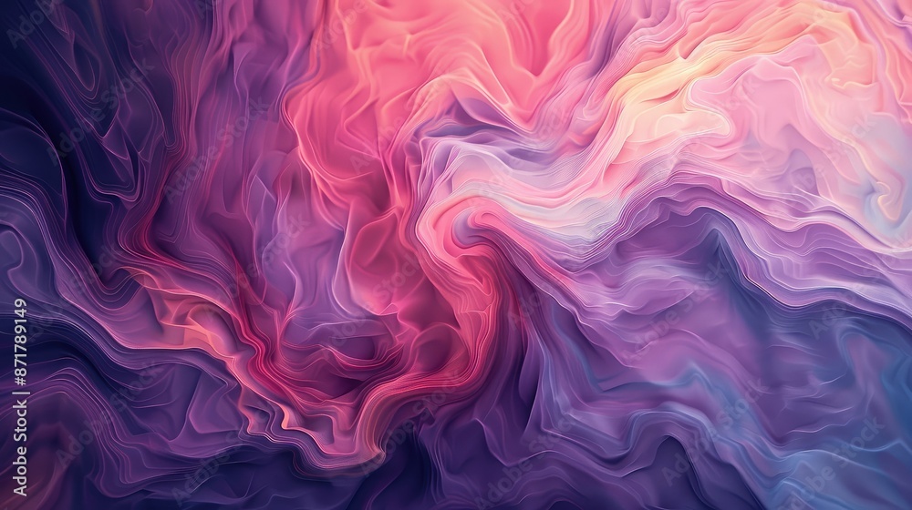 Subtle gradient background with flowing lines
