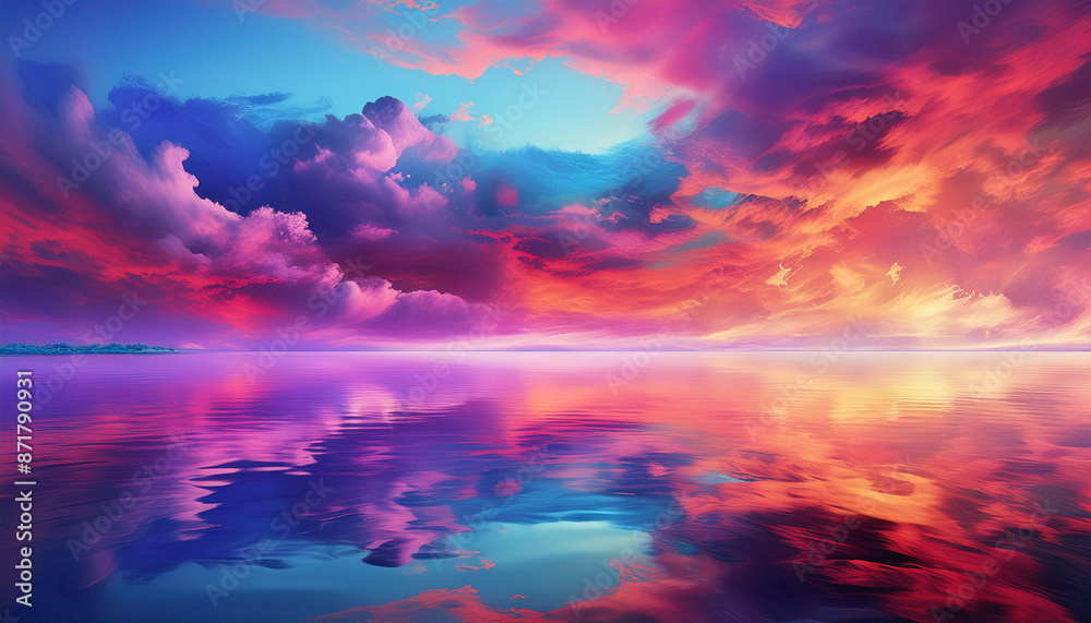 sunset and reflection sunset and reflection