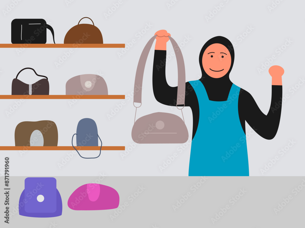 flat design live streamer vector illustration flat design live streamer vector illustration