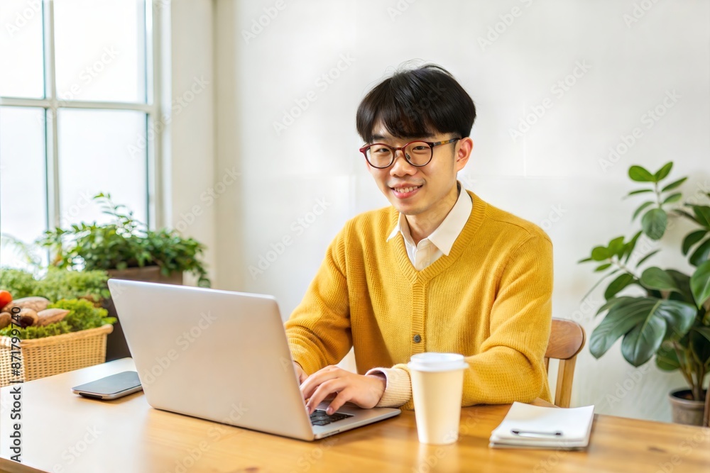 Young Asian Entrepreneur Working at Startup Office
Young Asian Entrepreneur Working at Startup Office