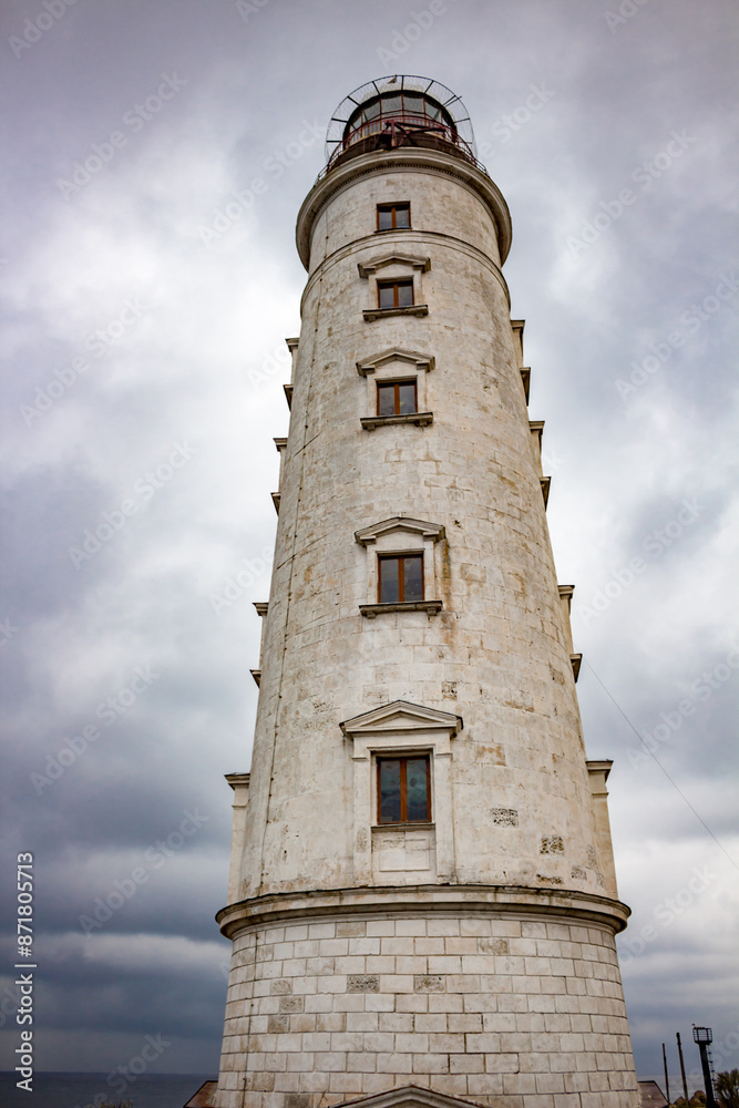 Old Chersonese lighthouse in Sevastopol, Crimea Old Chersonese lighthouse in Sevastopol, Crimea