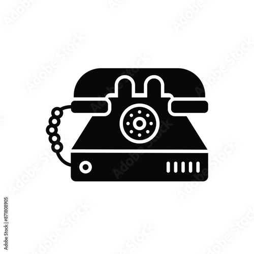 Telephone Call vector icon