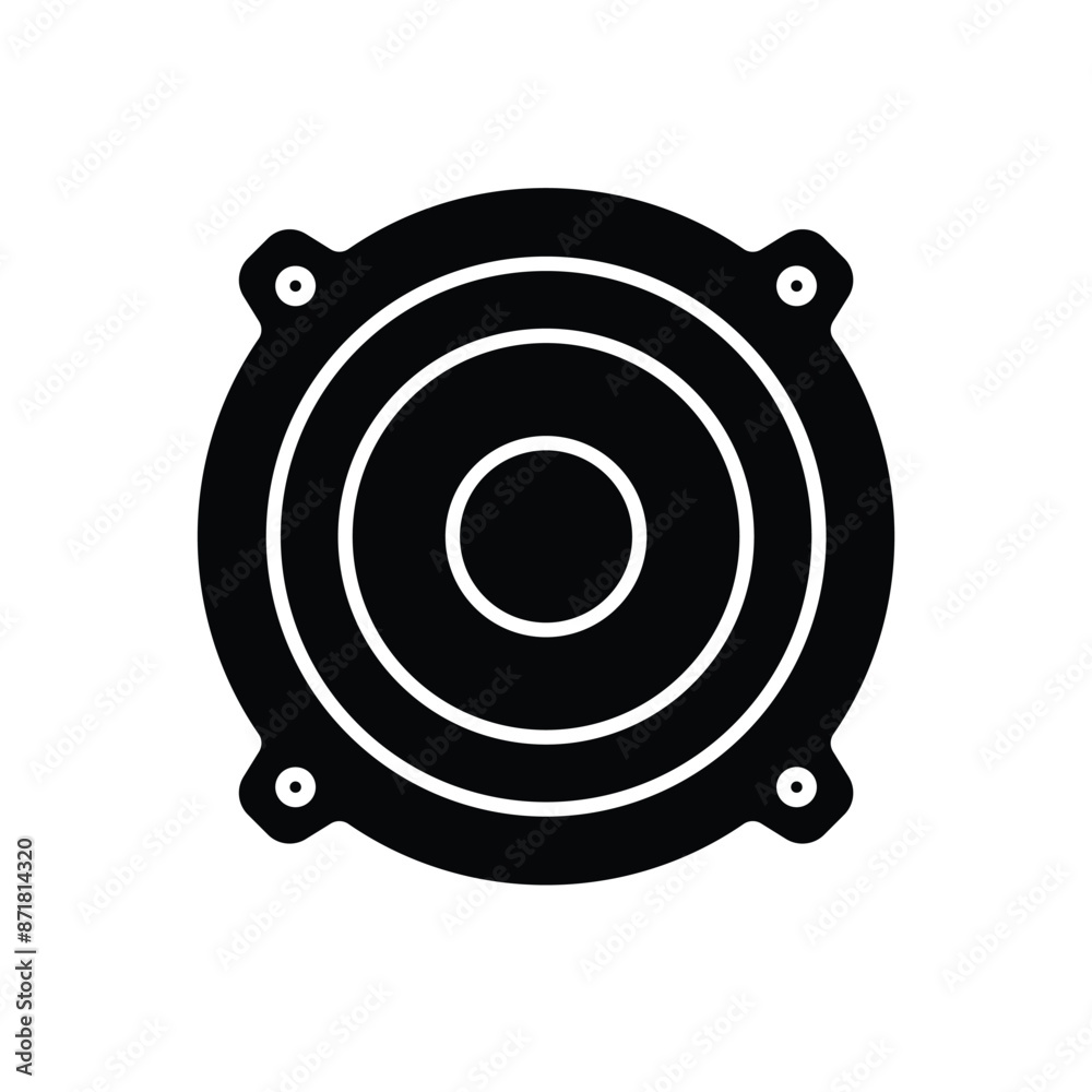 Speaker vector icon