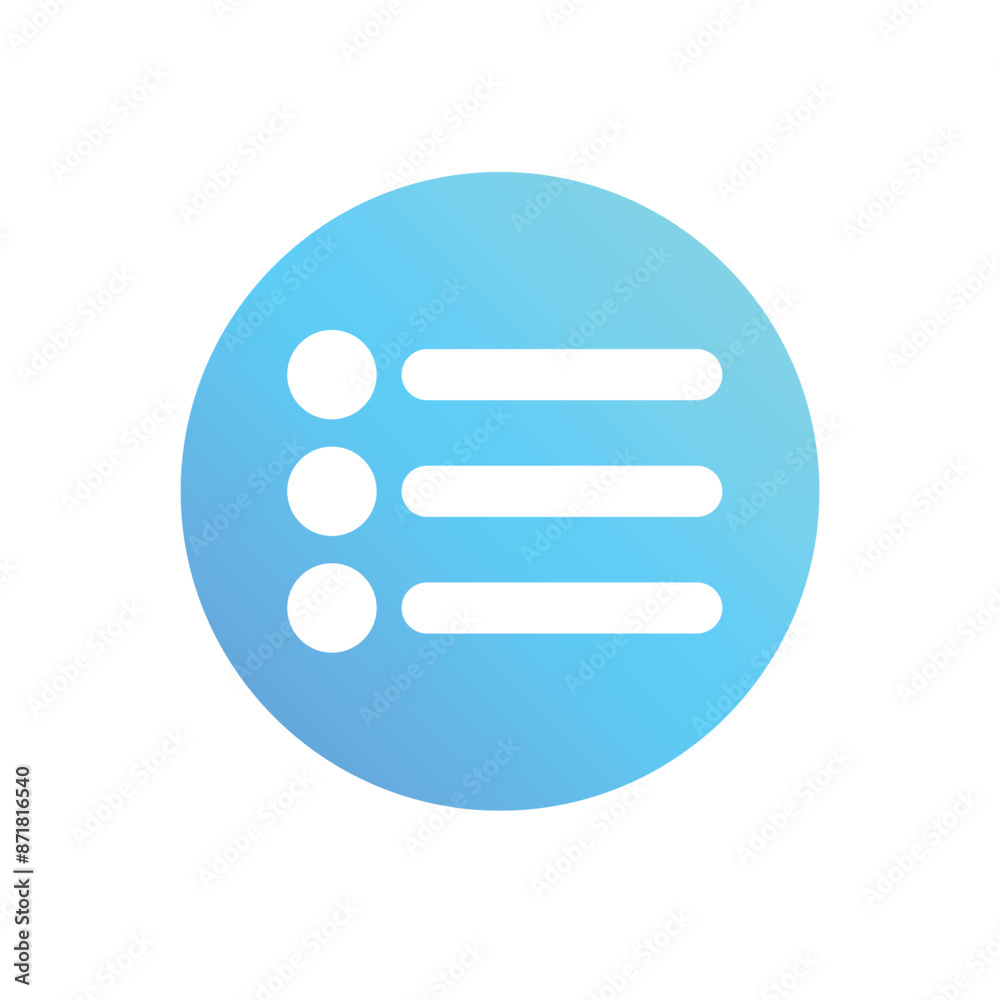 Menu vector icon Menu vector icon
