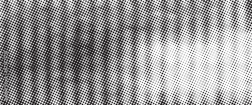 Monochrome gradient halftone dots background. Vector illustration. Abstract grunge dots on white background modern eps 10