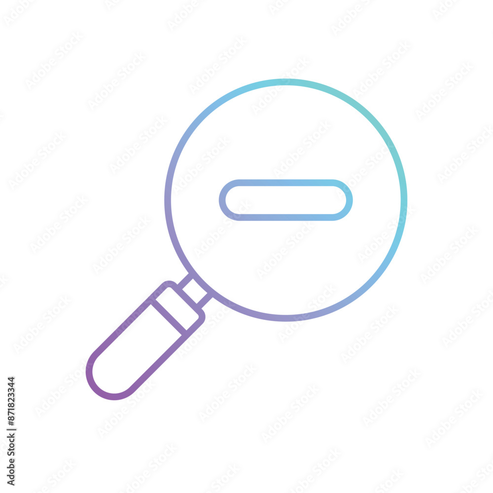 Zoom Out vector icon Zoom Out vector icon
