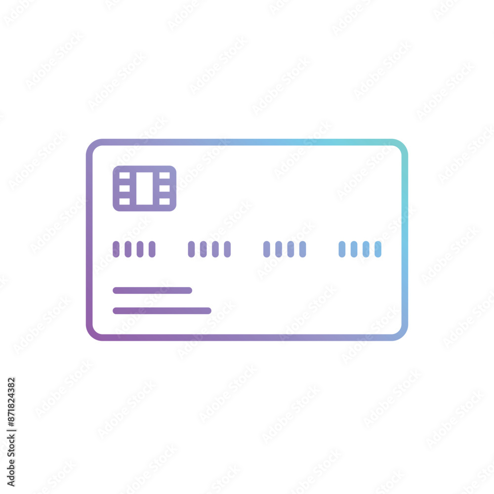 Credit Card vector icon Credit Card vector icon