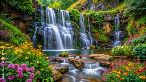 waterfall in the forest