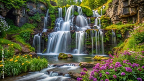 waterfall in the forest