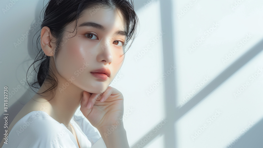美しい日本人女性 スタジオ撮影 美しい日本人女性 スタジオ撮影