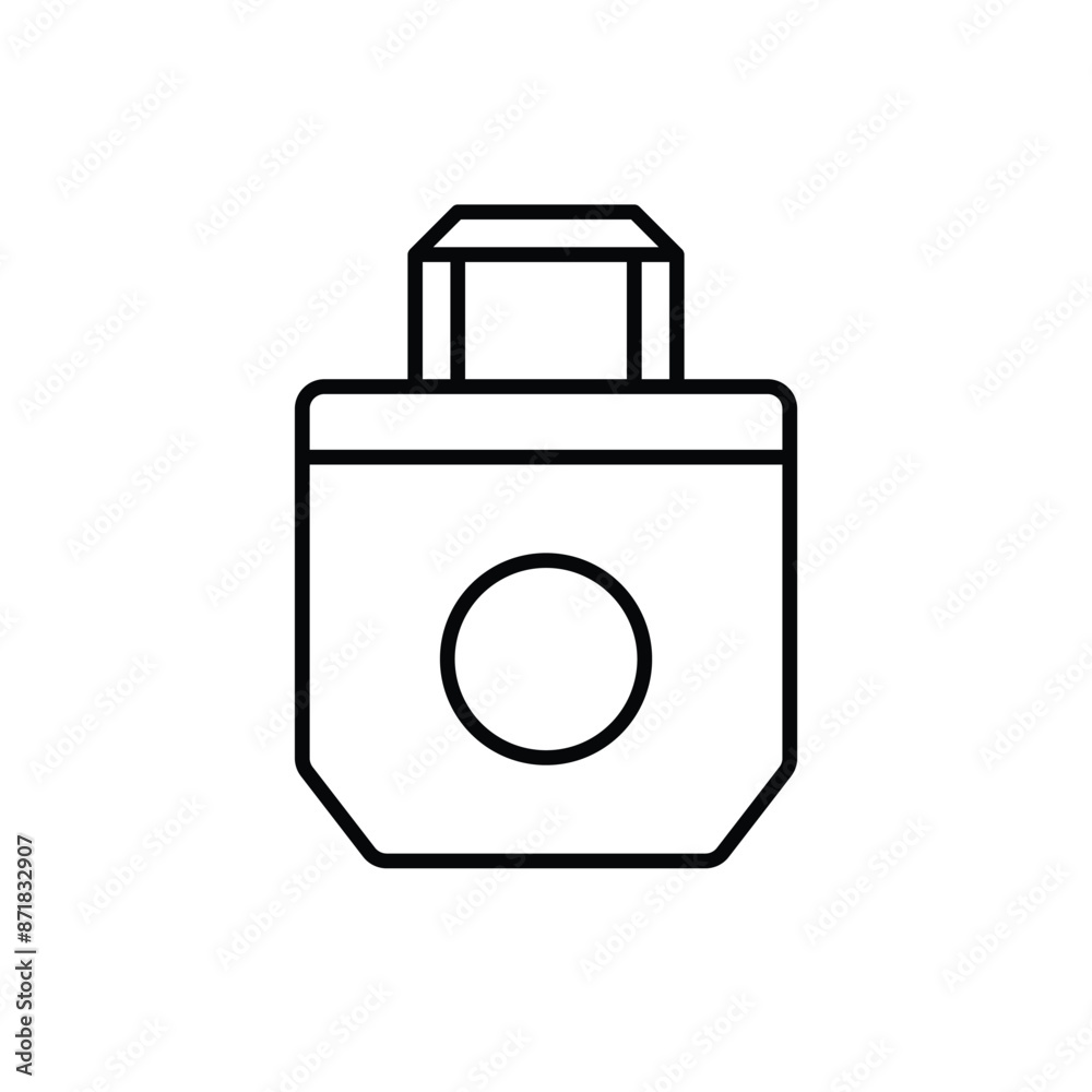Bag vector icon Bag vector icon