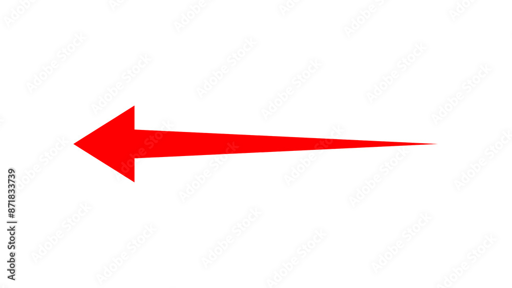 Neon direction arrow icon. Left arrow for road direction. Neon direction arrow icon. Left arrow for road direction.